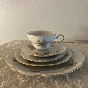 Johann Haviland "Sepia Rose" (5) Pc Place Setting
